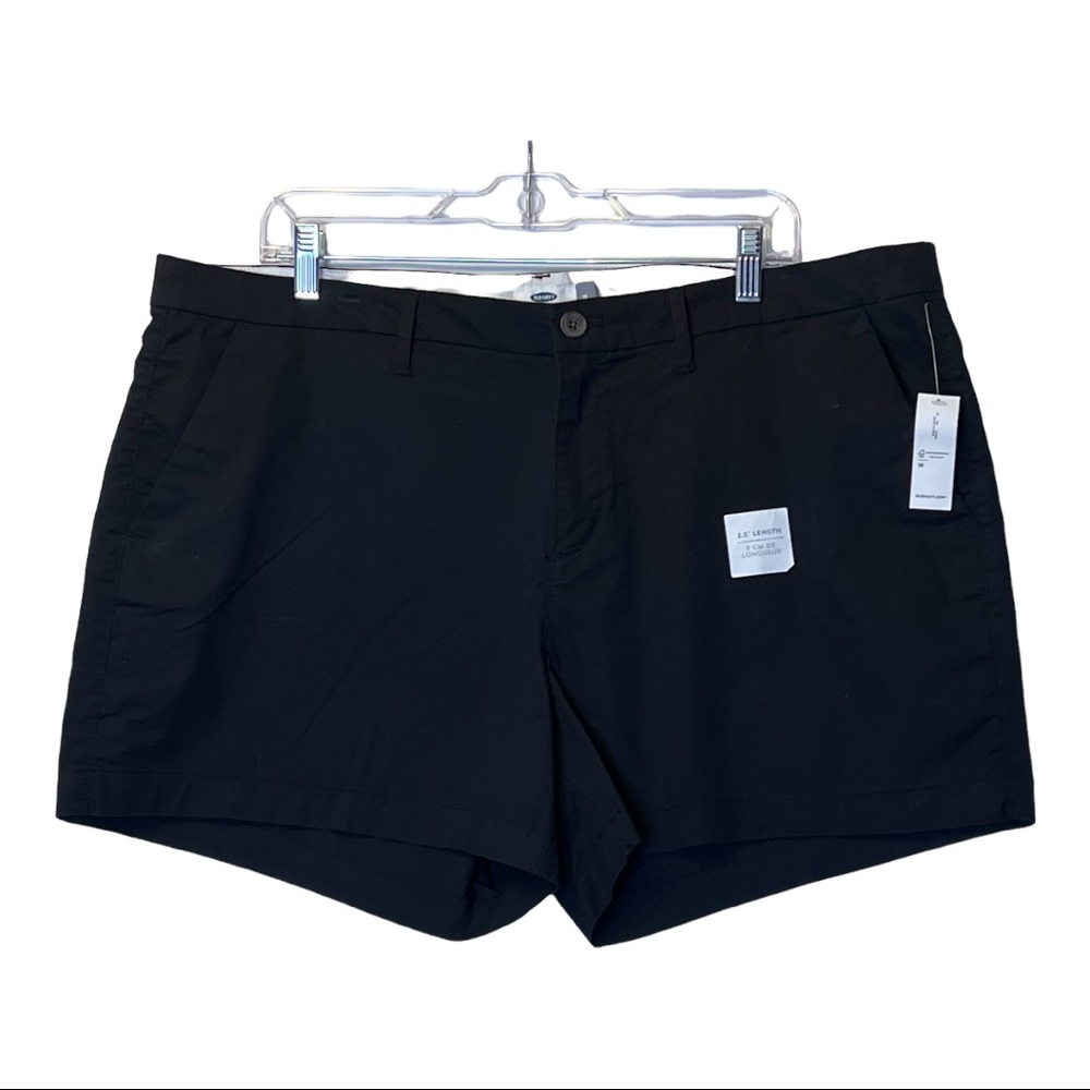 NWT Old Navy black shorts Size 18